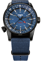 Мужские часы Traser P68 Pathfinder GMT Blue 109034 Наручные часы