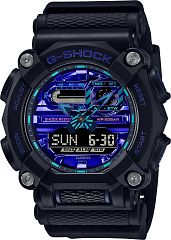 Casio G-Shock Virtual Blue GA-900VB-1A Наручные часы