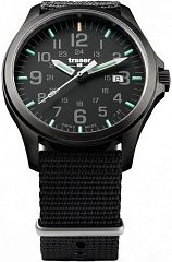 Мужские часы Traser P67 Officer Pro GunMetal Black (нато) 107422 Наручные часы