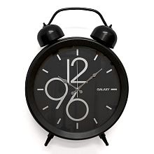Настенные часы GALAXY D-600-02 в виде будильника
            (Код: D-600-02) Настенные часы