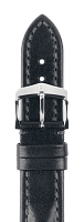 Ремешок Hirsch Lucca черный 22 мм L 04902050-2-22 Ремешки и браслеты для часов