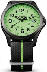 Мужские часы Traser P67 Officer Pro GunMetal Lime 107429 Наручные часы
