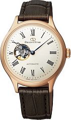 Женские часы Orient Classic semi skeleton Ladies' RE-ND0003S00B Наручные часы
