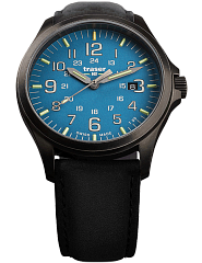 Мужские часы Traser P67 Officer Pro GunMetal SkyBlue 107881 Наручные часы