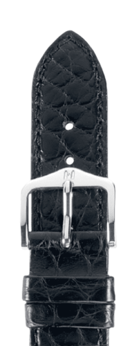 Ремешок Hirsch Regent черный 18 мм M 04107159-1-18 Ремешки и браслеты для часов