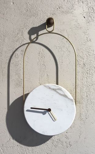 Фото часов Nomon ESLABON gold/calacatta, D=30cm, L=68cm ESLAG0MC