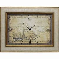 Часы картины Династия 04-043-06 Старый корабль
            (Код: 04-043-06) Настенные часы