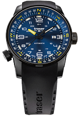 Мужские часы Traser P68 Pathfinder Automatic Blue 109742 Наручные часы