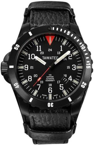 Фото часов Мужские часы TAWATEC Black Titan Diver Automatic (механика) (300м) TWT.07.93.A1T