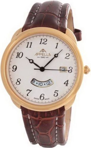 Фото часов Мужские часы Appella Leather Line Round 4365-1011