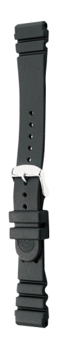 Bonetto Cinturini каучуковый черный 22 мм 284022 Ремешки и браслеты для часов