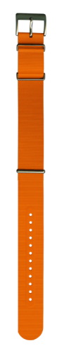 Ремешок Bonetto Cinturini НАТО каучуковый оранжевый 20 мм 328420 Ремешки и браслеты для часов