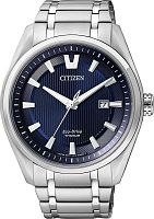 Мужские часы Citizen Super Titanium AW1240-57L Наручные часы