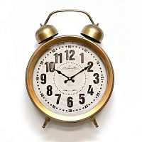 Настенные часы GALAXY D-600-01 в виде будильника
            (Код: D-600-01) Настенные часы