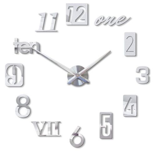 Фото часов Настенные часы 3D Decor Number Premium S 014027s-50