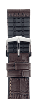 Ремешок Hirsch Paul темно-коричневый 20 мм XL 0925028110-2-20 Ремешки и браслеты для часов
