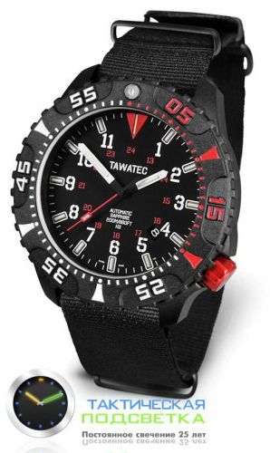 Фото часов Мужские часы TAWATEC E.O Diver MK II Automatic (200м) (механика) TWT.47.B1.A1T