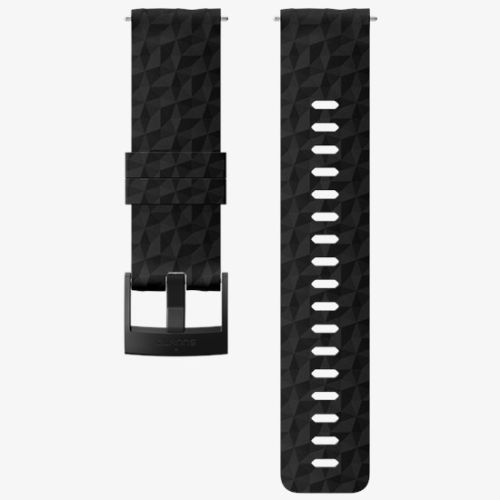 Ремешок Suunto 24mm Explore 1 Silicone Strap Black Black SS050221000 Ремешки и браслеты для часов