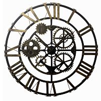 Настенные часы Династия 07-022 Большой Скелетон Римский Патина-2 Настенные часы