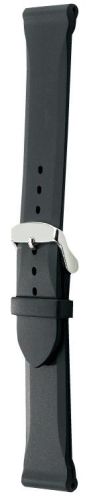 Ремешок Bonetto Cinturini каучуковый черный 20 мм - 306020 Ремешки и браслеты для часов