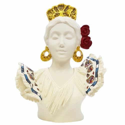Фото часов Статуэтка Nadal 763027 Sevillian Red Bust Tile (Бюст Севильяны белый)
            (Код: 763027)