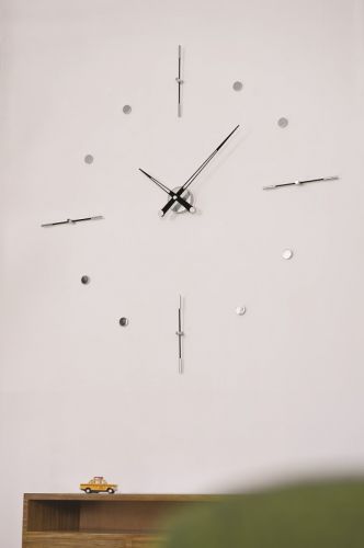 Фото часов Nomon Mixto i BLACK, chrome, d=110cm MII000N