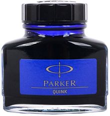Флакон с синими чернилами для перьевых ручек (Parker S0037470) Ручки и карандаши