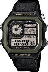 Casio Digital AE-1200WHB-1B Наручные часы
