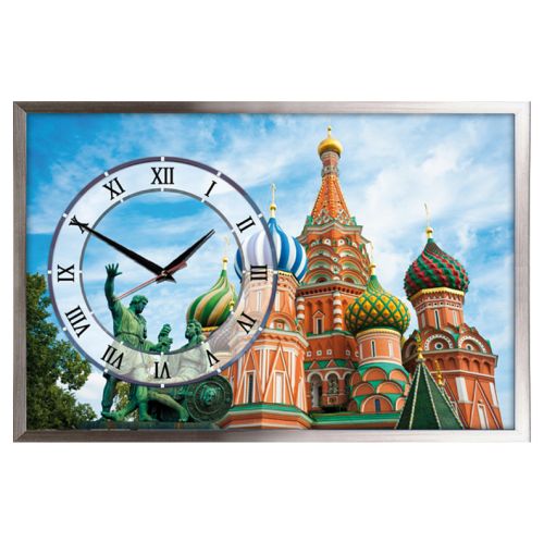 Фото часов Настенные часы из песка Династия 03-158 "Москва"
            (Код: 03-158)