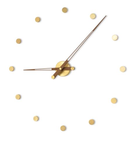 Фото часов Nomon Rodon 12 Gold N, walnut, d=70 см ROD012N