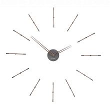 Часы Nomon  Mini MERLIN 12T Graphite Настенные часы