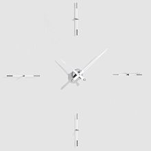 Merlin 4 i WHITE, Nomon (Испания), d=110cm,  MEI004B Настенные часы